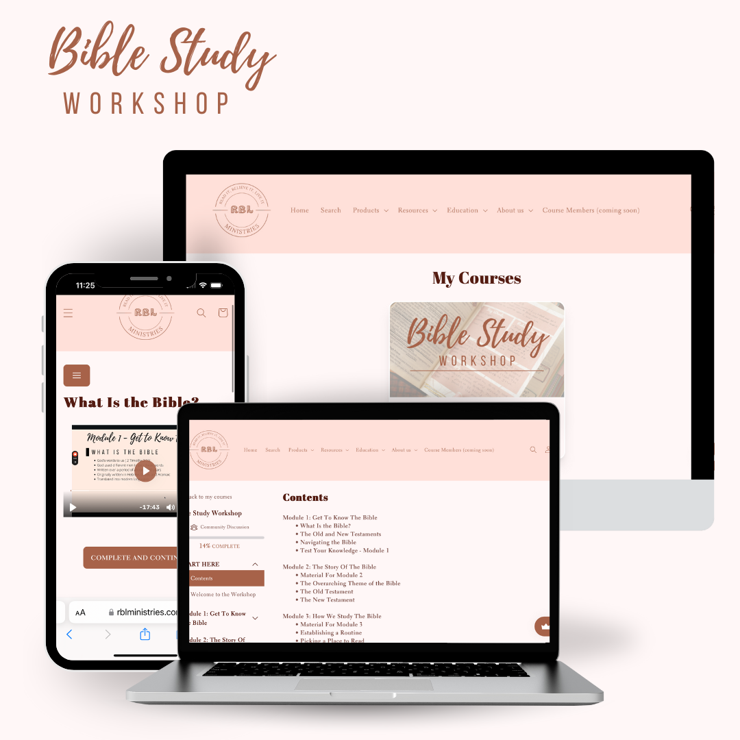Bible Study Workshop - RBL Ministries