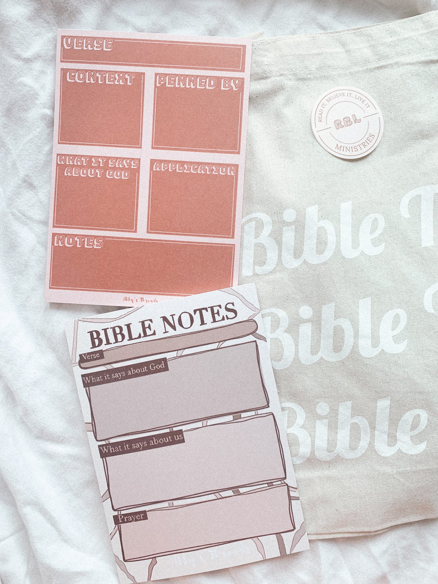 Classic Notepad Bundle OVER $70 IN VALUE - RBL Ministries