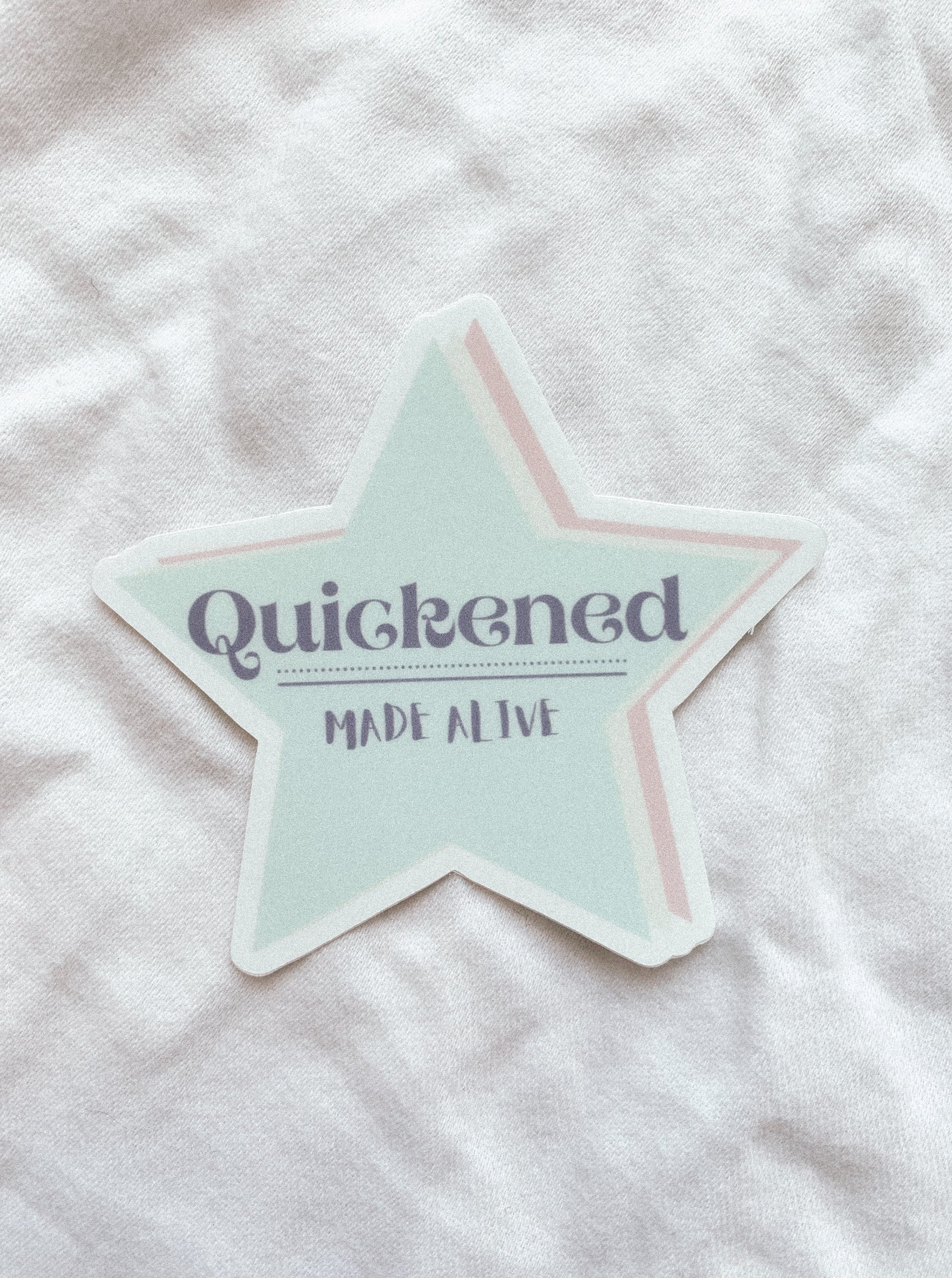 Quickened Sticker - Abby’s Threads