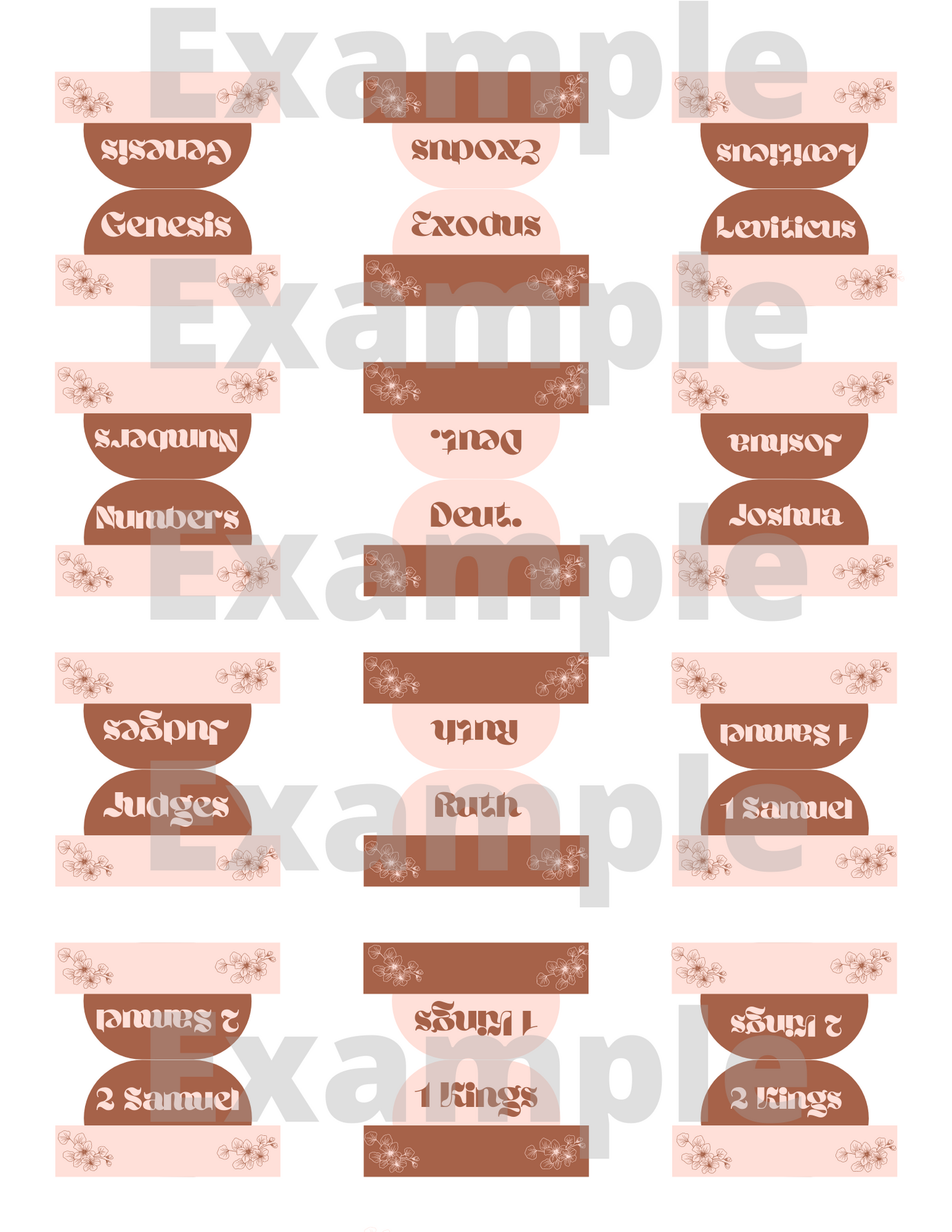 Printable Bible Tabs - Abby’s Threads