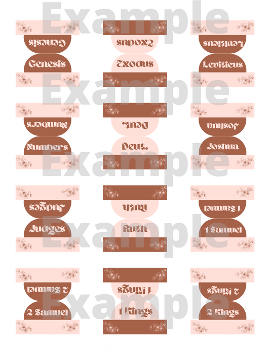 Printable Bible Tabs - Abby’s Threads