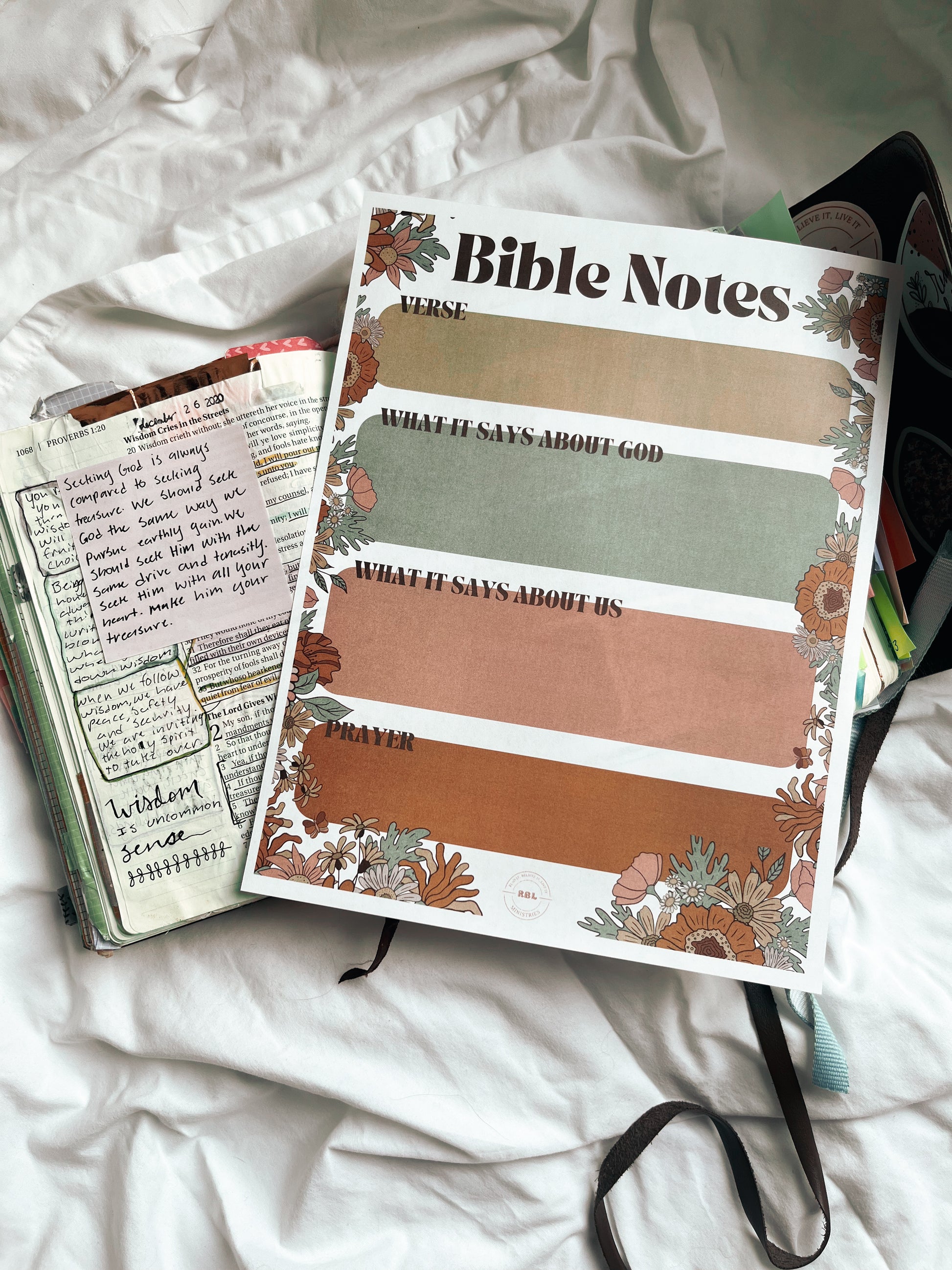 Printable Bible Notes Digital Download – RBL Ministries