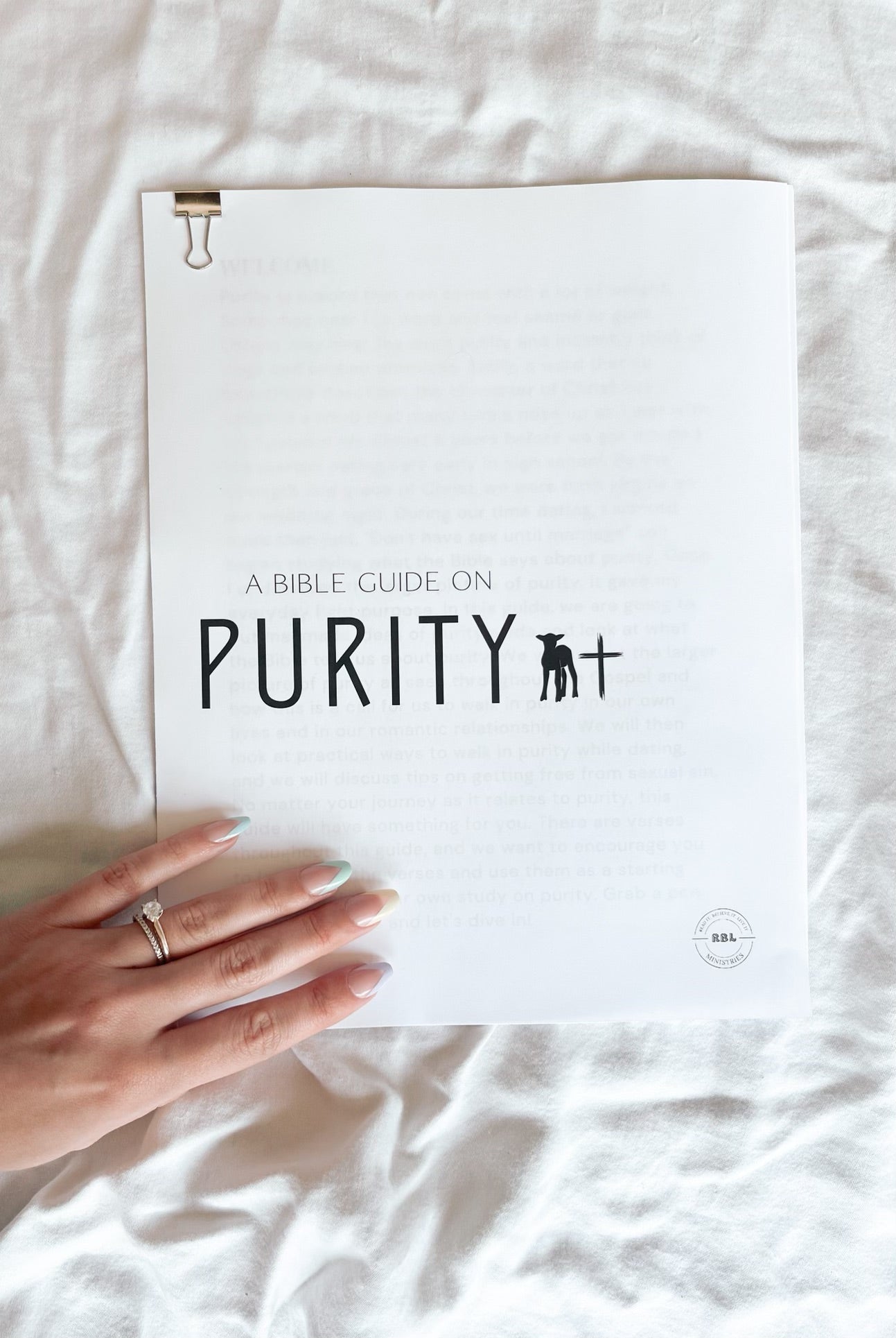 A Bible Guide On Purity DIGITAL DOWNLOAD - RBL Ministries
