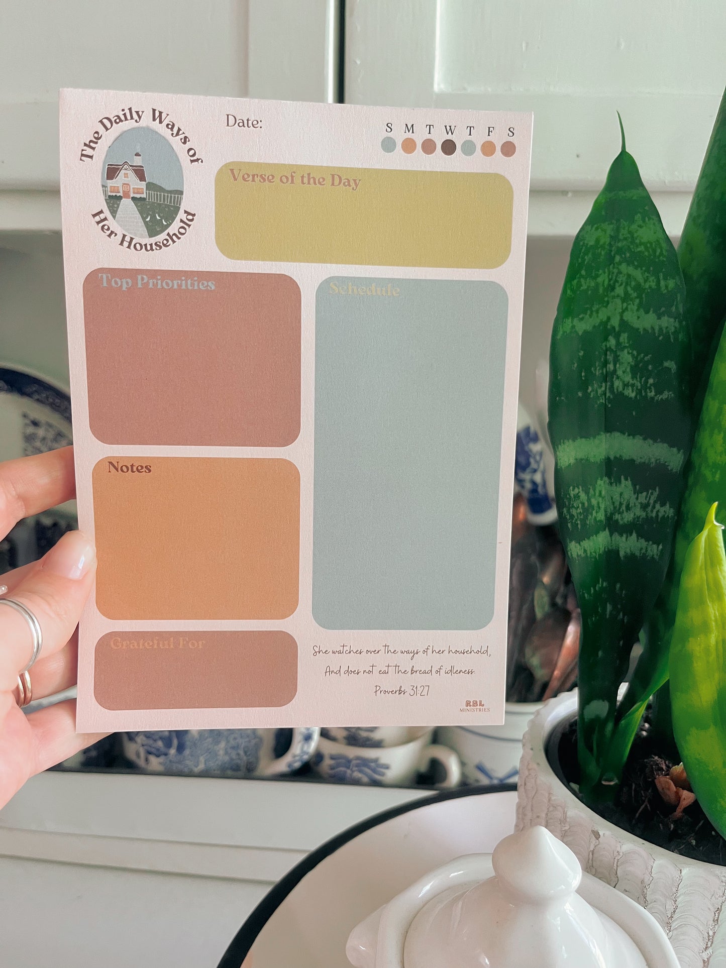 The Daily Ways of Her Household Notepad (PRE-ORDER)