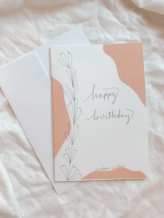 Happy Birthday Greeting Card - Abby’s Threads