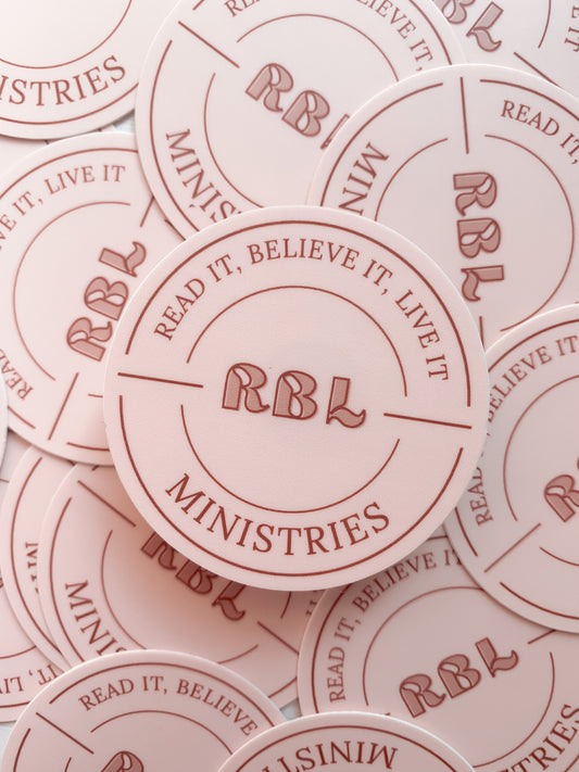 RBL Logo Sticker - RBL Ministries